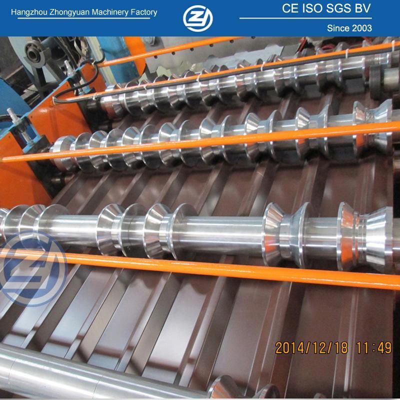 Colored Steel Wall Roof Panel Metal Roofing Aluminum Corrugated Steel Sheet Making Cold Roll Forming Machine Factory Price with ISO9001/Ce/SGS/Soncap