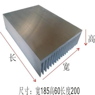 High Power Aluminum Heatsink for Welding Equipment and Apf and Electronics and Power and Inverter and Radio Communications