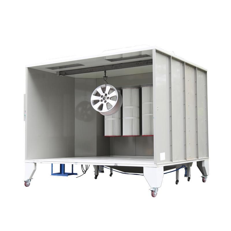 Hot Sale Powder Coating Spray Booth for Wheel Rim Painting