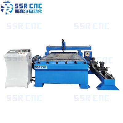Side Rotary Metal Cutting Plasma Machine with Good Quality High Power Plasma Cutting Machine