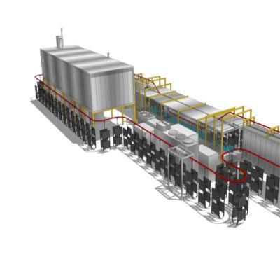 Electrophoretic Painting Equipment/ED Coating Line for Auto Industry