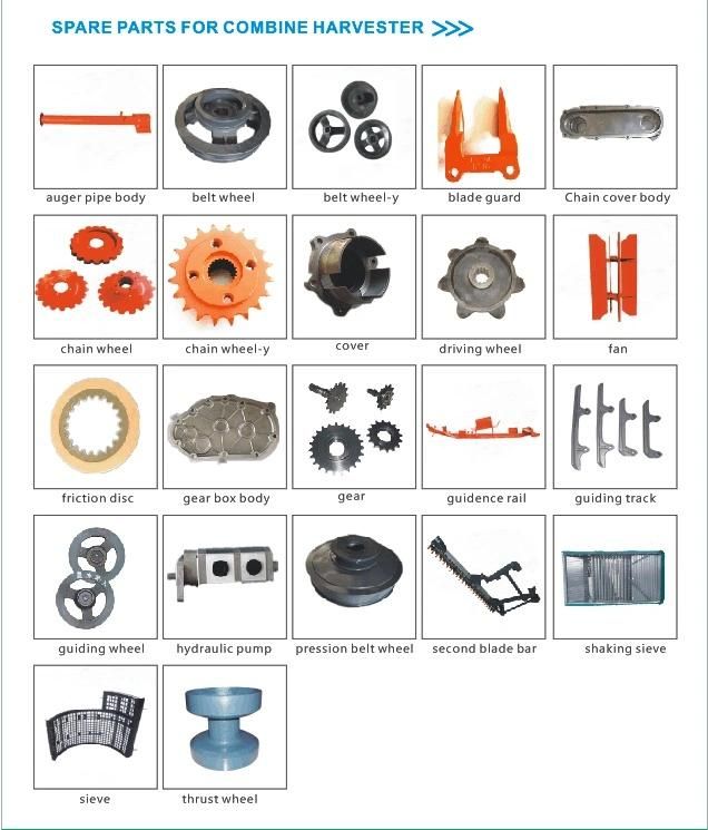 Spare Parts of Kubota Combine Harvester