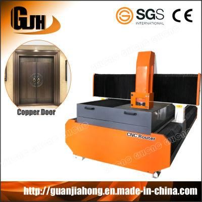 1225 Soft Metal CNC Router CNC Engraving Machine for Copper Door, Aluminum