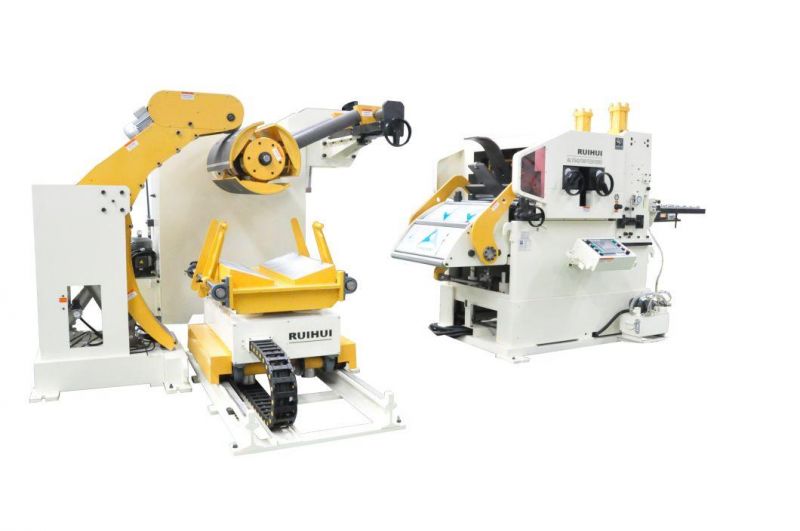 Automatic Uncoiler Straightener Machine in The Stamping Machine (MAC4-800)
