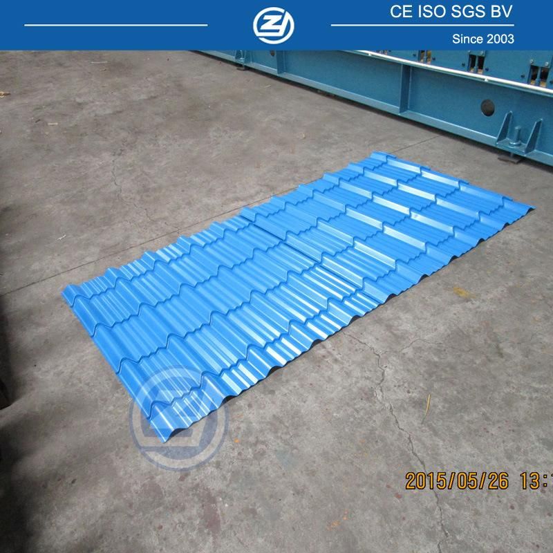 Roof Panel Step Tile Roll Forming Machine Price Steel Roof Sheet Roller Machine with ISO9001/Ce/SGS/Soncap
