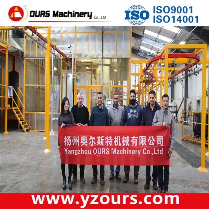 Manual Powder Painting Line; Semi Automatic Spraying Line