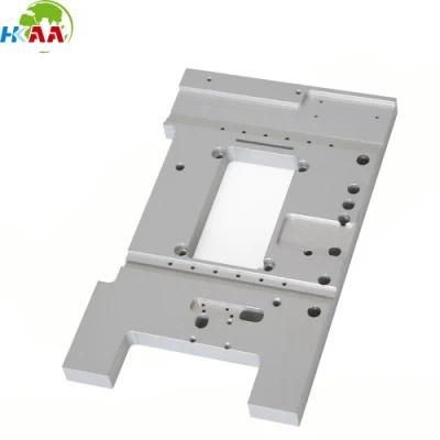 CNC Machined Silver Anodized Aluminium GPU Water Cooling Block