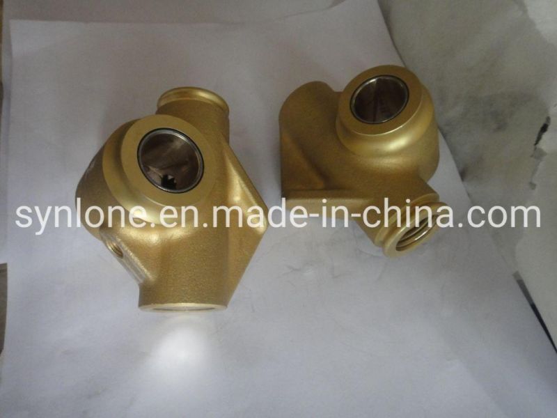 OEM Suppllier Customized Auto Parts Forging Brass Valve and Ring with Machining
