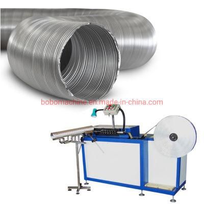 Spiral Flexible Aluminum Duct Making Machine (PAD-300 /ZHLF-300B)
