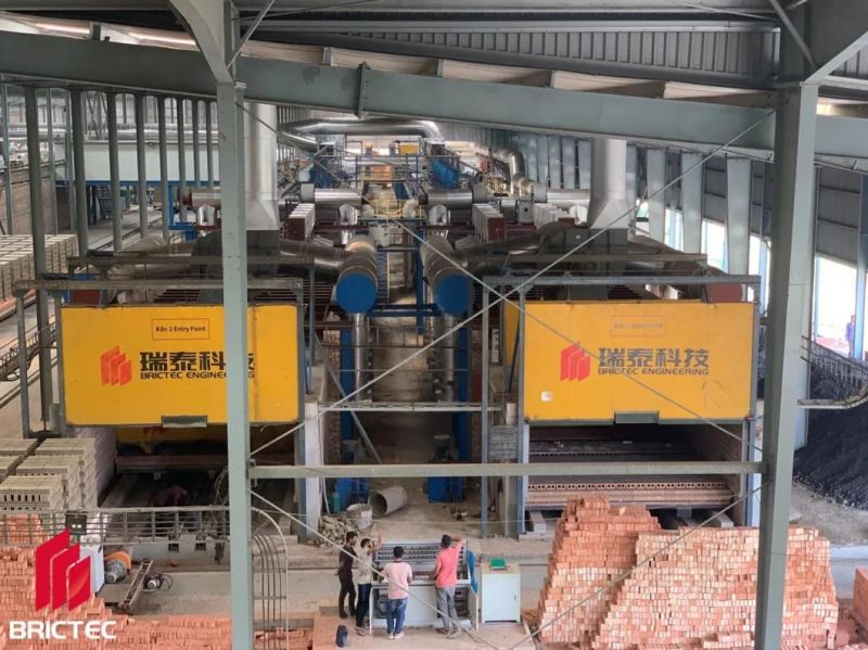 2021 Hot Sale Fully Automatic Brick Tunnel Kiln for Red Brick Manufacturing