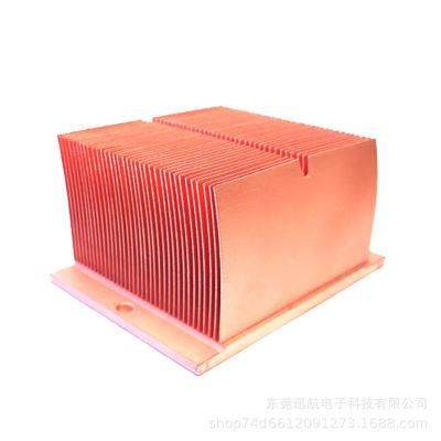 Copper Skived Fin Heat Sink for Power and Inverter and Svg and Apf and Electronics