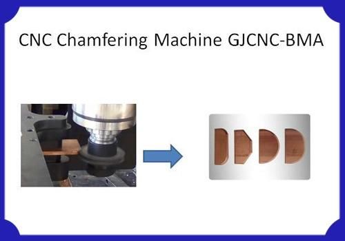 CNC Bus Chamfering Machine in Milling Fillet