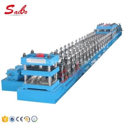 Crash Barrier Guard Rail Highway Roll Forming Machine Drive by Gear Box Manufacturer