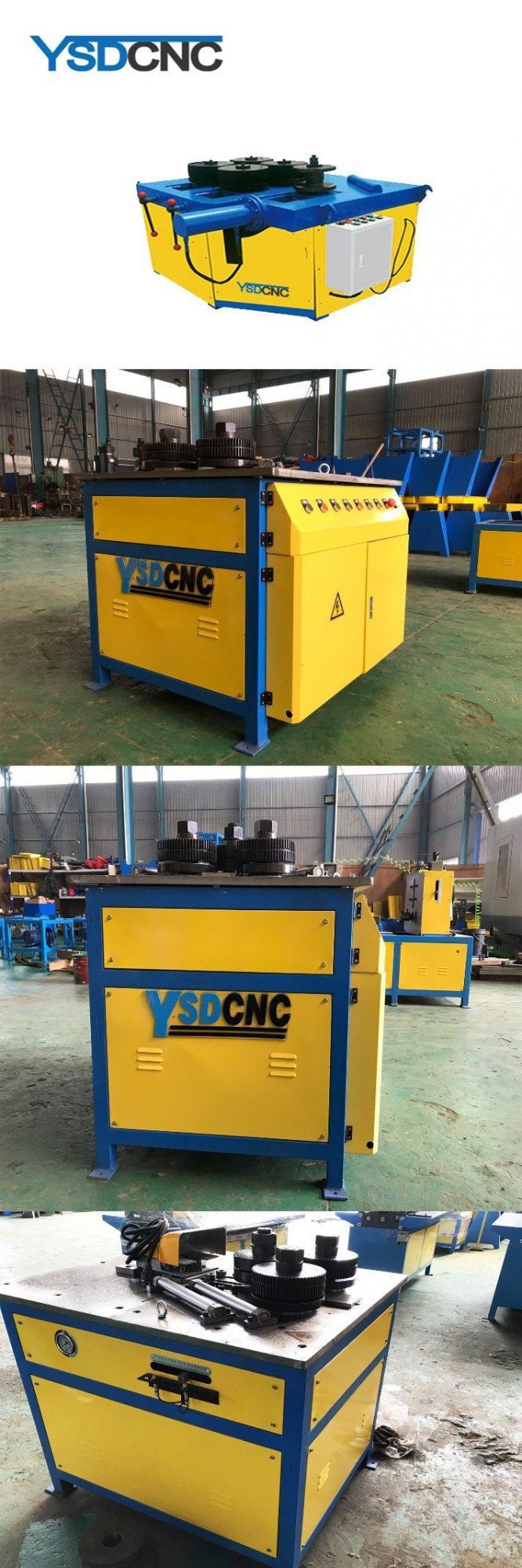 Sheet Metal Vertical Hydraulic Angle Crimping Machine