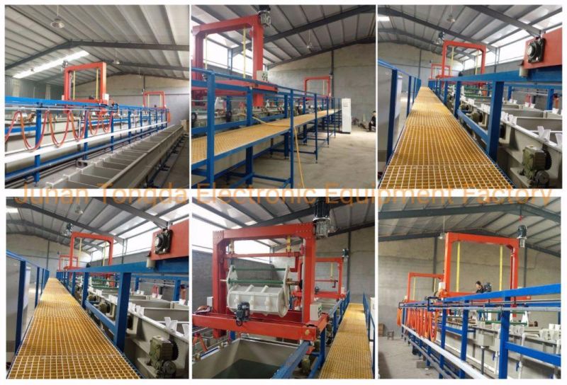 Cold Zinc Electro Plating / Nickel Chrome Plating Production Line / Tin Plating Machine for Metal