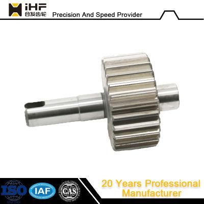 Ihf China Transmission Bevel Transmission Stainless Steel Gears Shaft for Agricultural Machinery