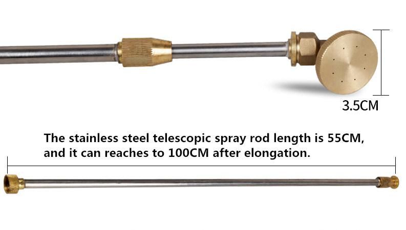 Ilot 8 Holes Customized Brass Nozzles for Agriculture and Garden Use