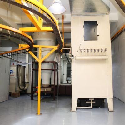 Electrostatic Powder Coating Line Metal Coating Machinery