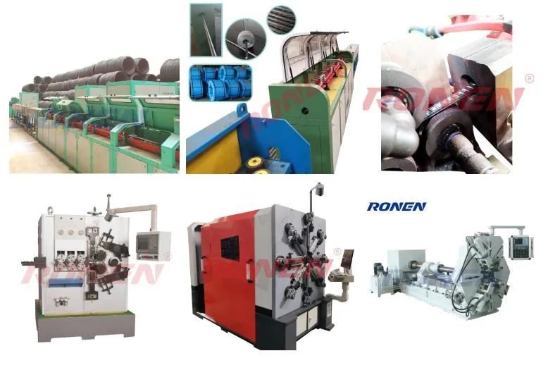 Factory Price Sale Rn-65 Max. Line Diameter 65mm 2 Axes Hot Coiling Spring Machine