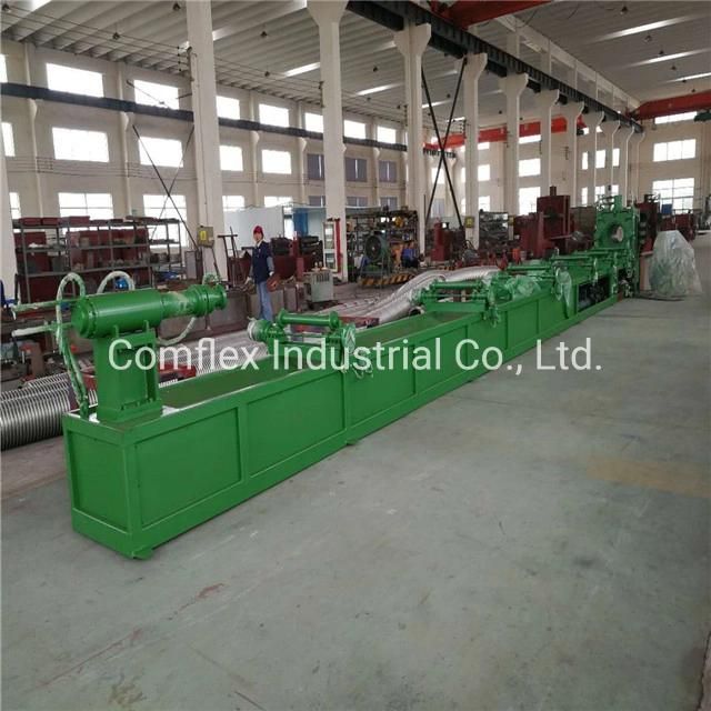 Hydraulic Flex Metallic Corrugated Hose Pipe Forming Machine