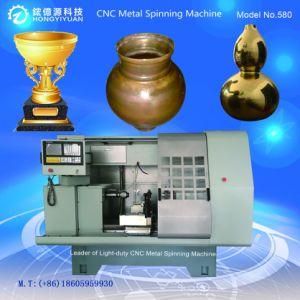 Automatic CNC Metal Spinning Machine for Aluminium Trophy Cup (580C-13)