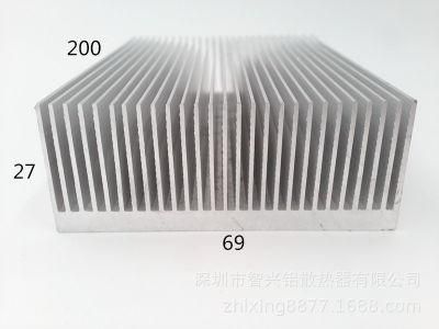 High Power Dense Fin Aluminum Heat Sink for Svg and Apf and Radio Communications and Welding Equipment and Power and Electronics and Inverter