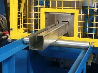 Stainless Steel Galvanized Steel Shutter Door Frame Roll Forming Machine