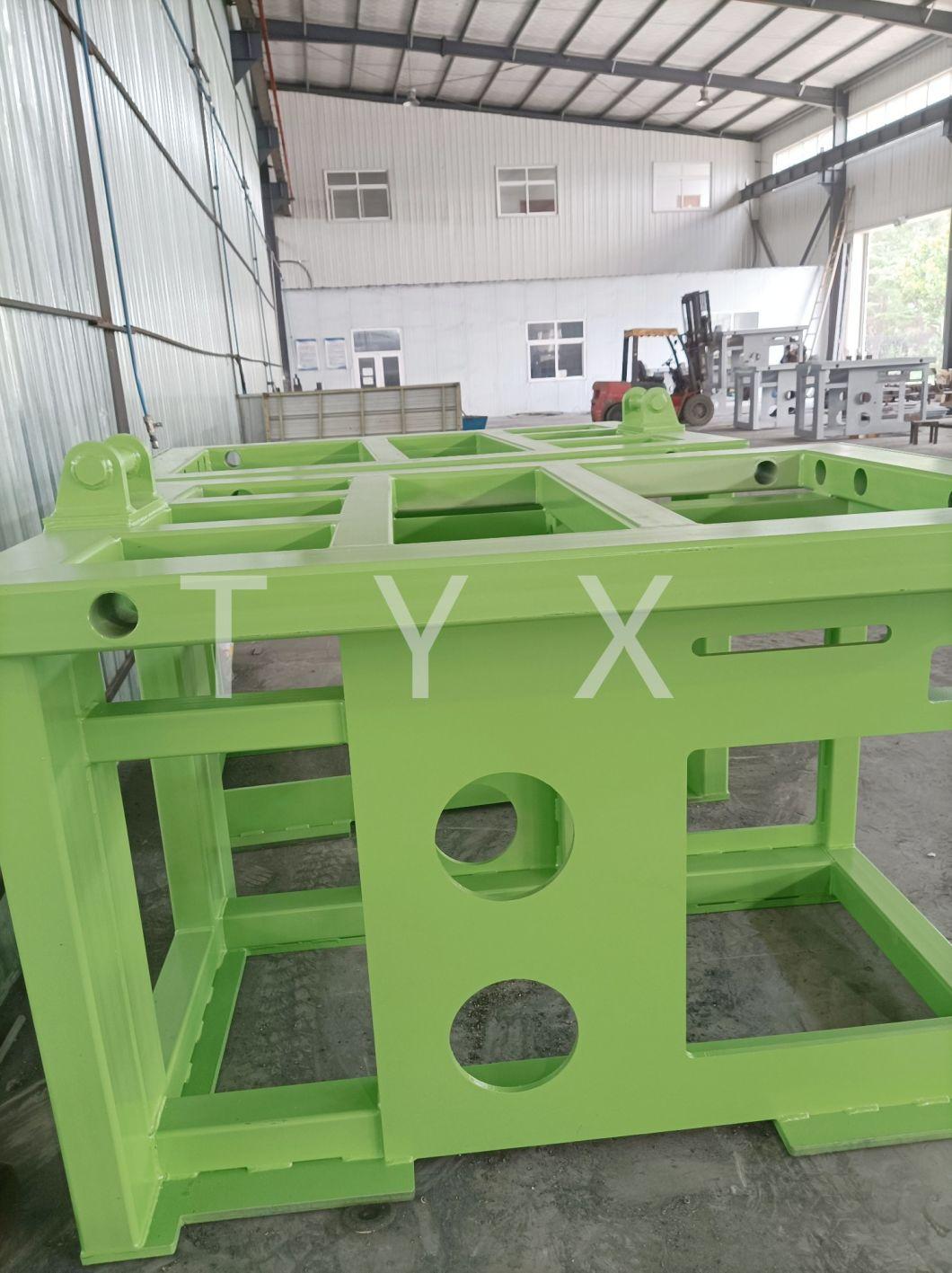 Customized Large Steel Welding Frame Part CNC Precision Machining Part