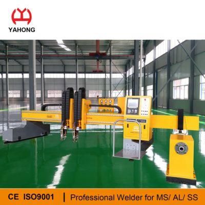 CNC Plasma Pipe Cutting Machine Gantry Type for Stainless Steel Aluminum Carbon Steel