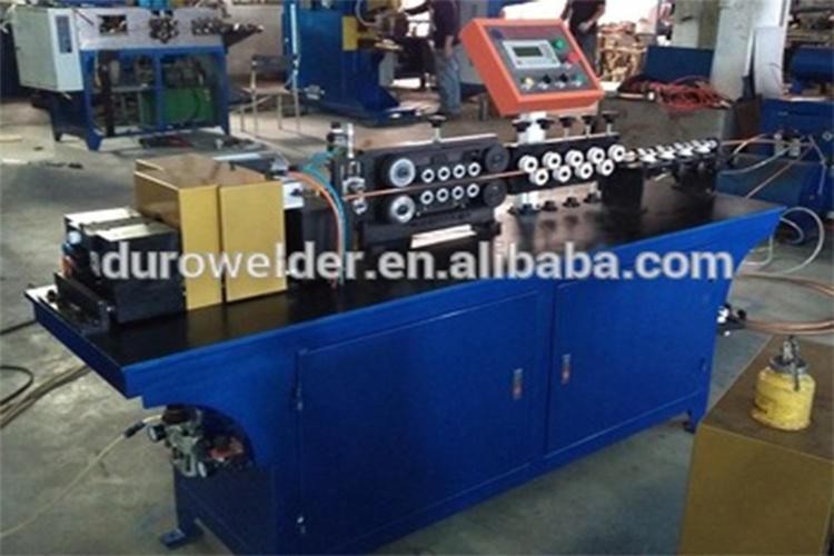 Automatic Copper or Aluminum Pipes Straightening and Cutting Machine