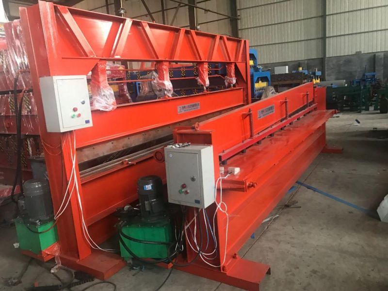 Popular Hydraulic Metal Sheet 4-6m Bending and Cutting/Shearing Machine