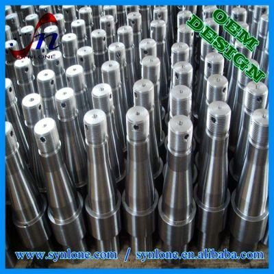 OEM Custom Precision Stainless Steel Motor Shaft Machining Parts with Heat Treatment