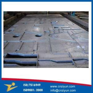 CNC Plasma Flame Cut Plate Steel