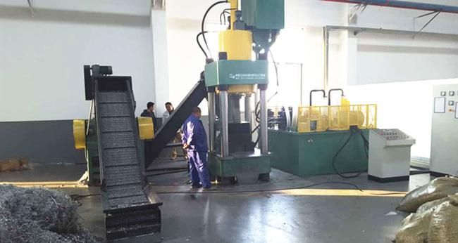 Y83-6300 Metal Recycle Iron Steel Scrap Aluminum Briquette Press