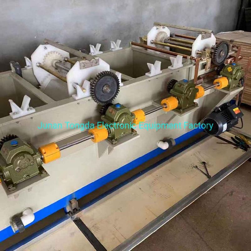 Customized Galvanizing Plant Copper Plating Machine Chrome Electro Plating Equipment