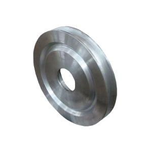 AISI 4130 Machined Gas Valve Cover Flange with Deep Groove