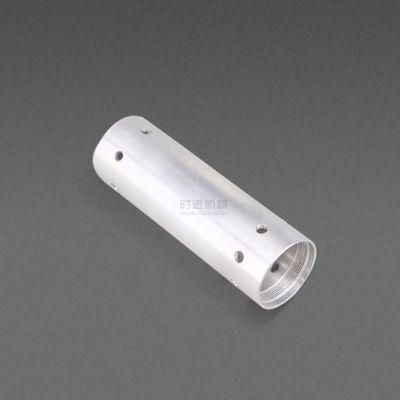 OEM 6061-T6 Aluminum Machining Center Parts---Connection Pipe