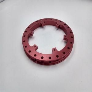 Precision Machining with Sandblasting Red Anode Surface Treatment