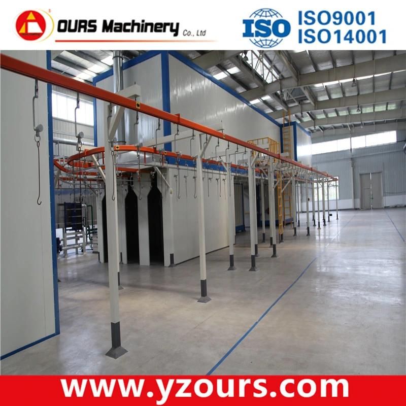 High-Quality Cylinder Painting Equipment in Powder Coating System