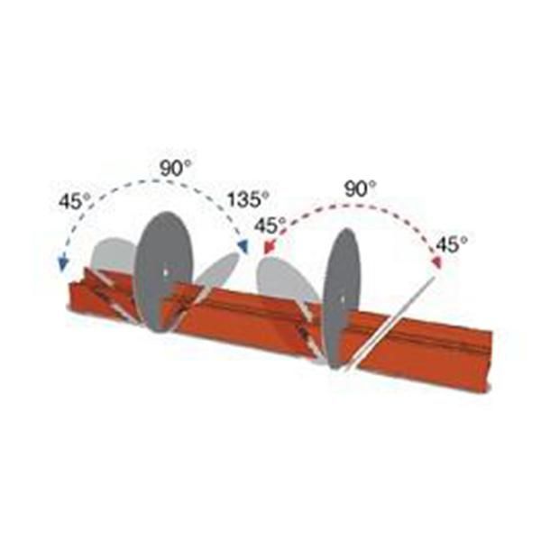 Double Head Aluminum Cutting Saw Machine 450-3700A