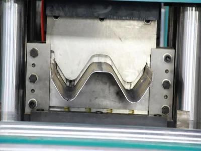 Metal Aluminum-Zinc Alloy Coated Steel Sheet High Speed Highway Crash Guardrail 2/3 Beams Roll Forming Machine Manufacture Equipment