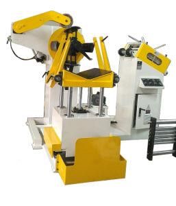 Metal Sheet Straightening Machine with Decoiler for Press Machine