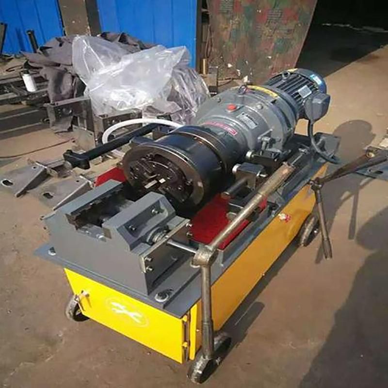 Portable Cold Used Making Steel Bar Rebar Rib Peeling Parallel Thread Rolling Machine From Molly