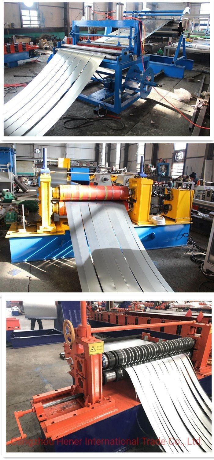 China Manufacture Automatic Color Steel Panel Slitting Line Machine with Best Price