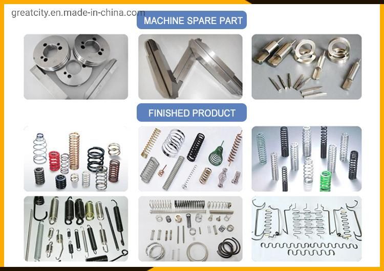 CNC Automatic Making Spring Coiling Wire Bending Rotation Machine Sale