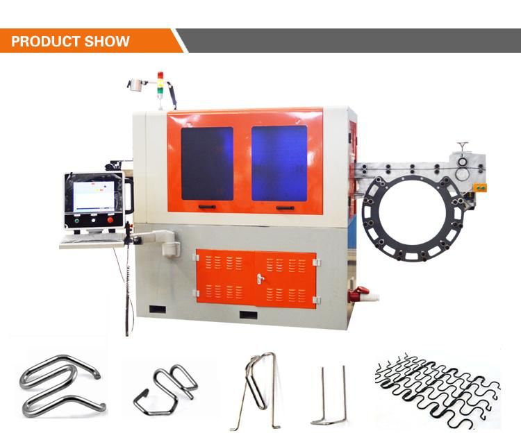 High Speed CNC 5 Axis 3D Steel Wire Bending Machine