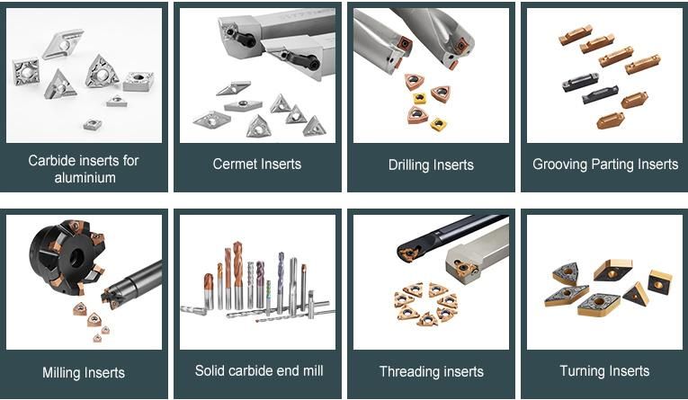 Tungsten Carbide CNC Lathe Aluminum Indexable Inserts