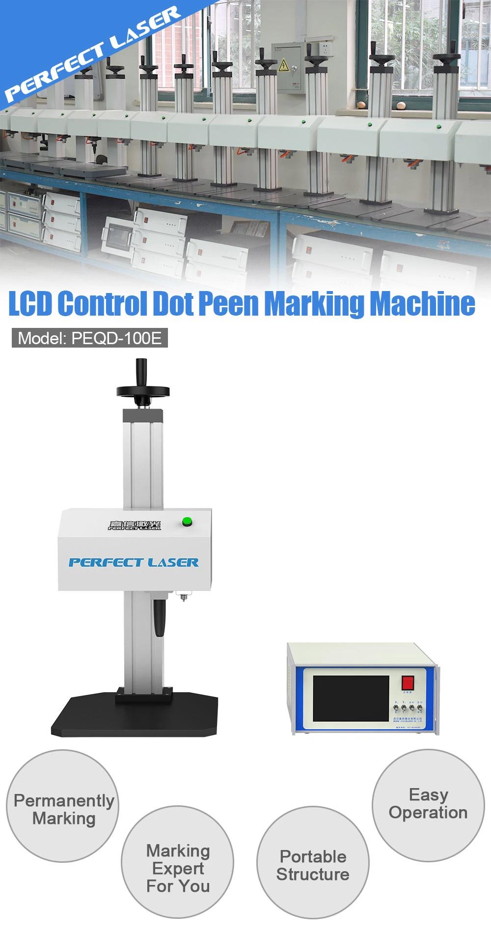 Hot Sell Pneumatic Vin Number DOT Peen Marking Machine for Metal