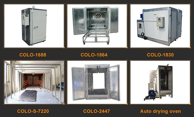 Gas Powder Coating Cure Oven for Aluminum