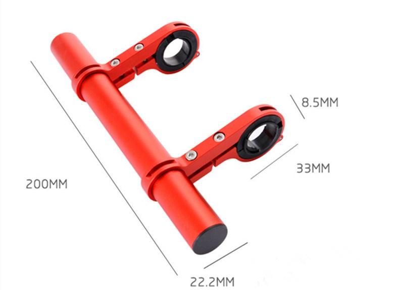 Aluminum Customized CNC Bicycle Accessories Handle Extension Frame